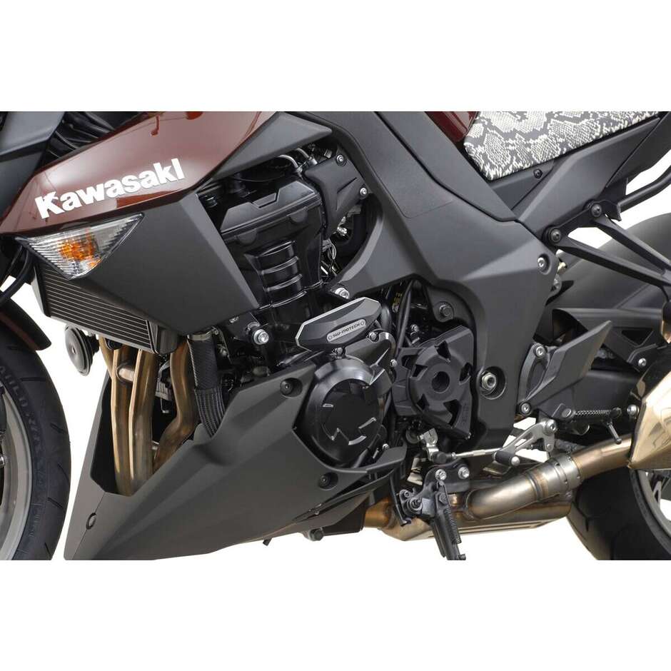 Black Frame Slider Kit STP.08.590.10500/B For Kawasaki Z 1000 (10-)