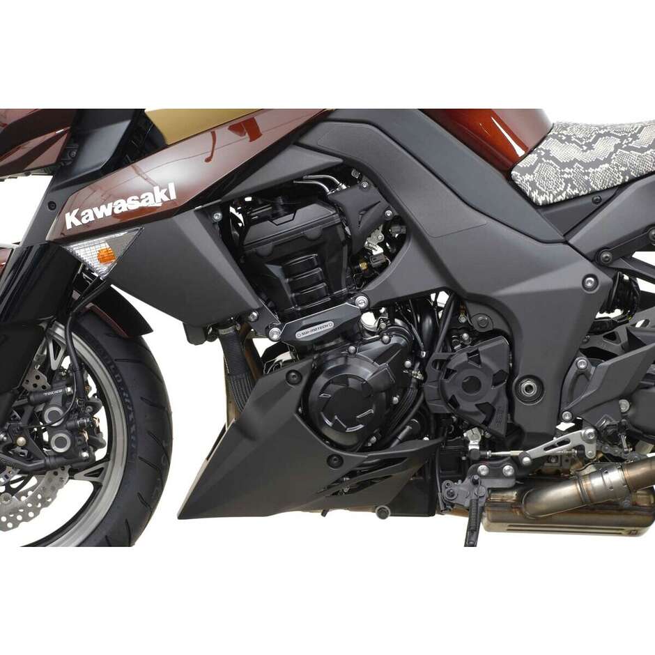Black Frame Slider Kit STP.08.590.10500/B For Kawasaki Z 1000 (10-)