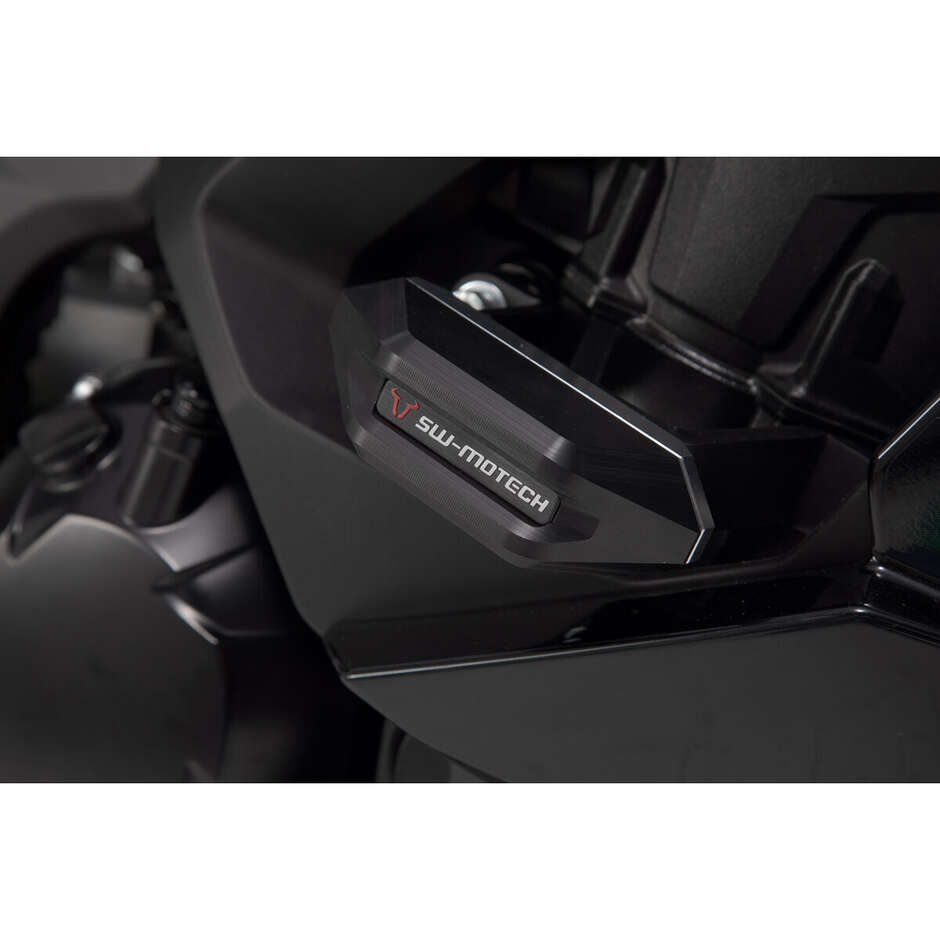 Black Frame Slider Kit STP.08.590.11601/B For Kawasaki Ninja 1000SX (19-)