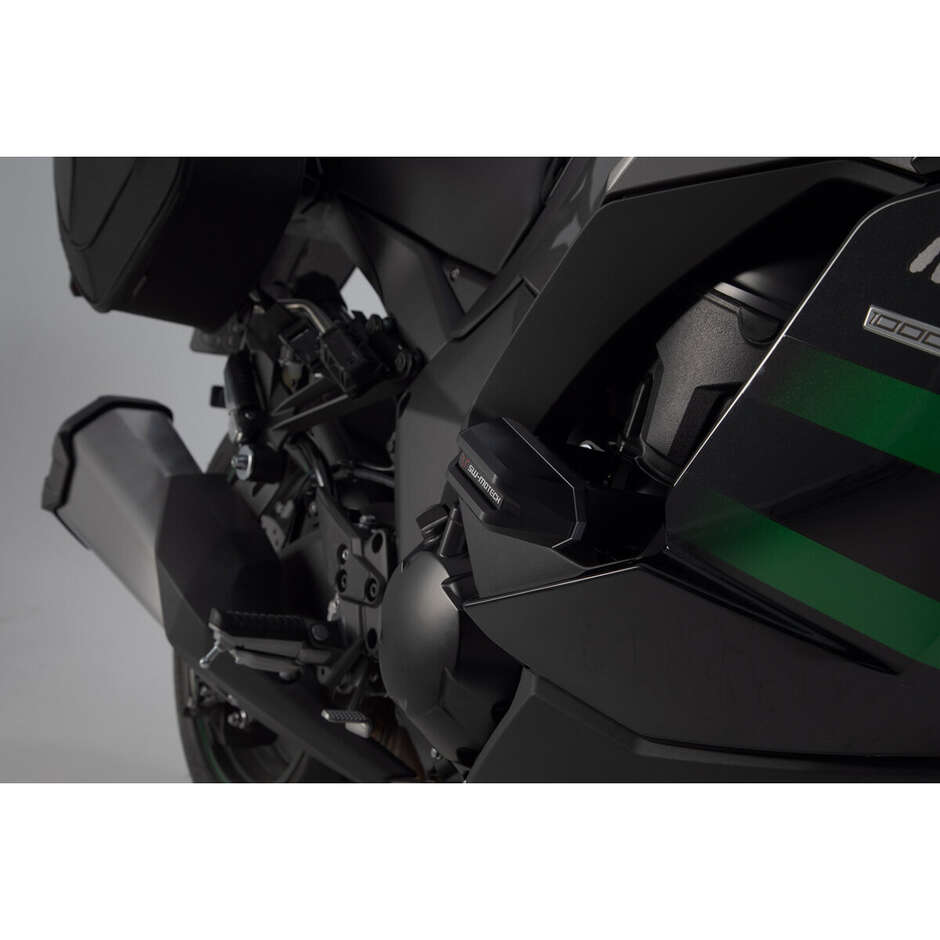 Black Frame Slider Kit STP.08.590.11601/B For Kawasaki Ninja 1000SX (19-)