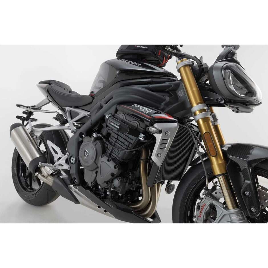 Black Frame Slider Kit STP.11.590.10600/B For Triumph Speed Triple 1200 RS (21-)