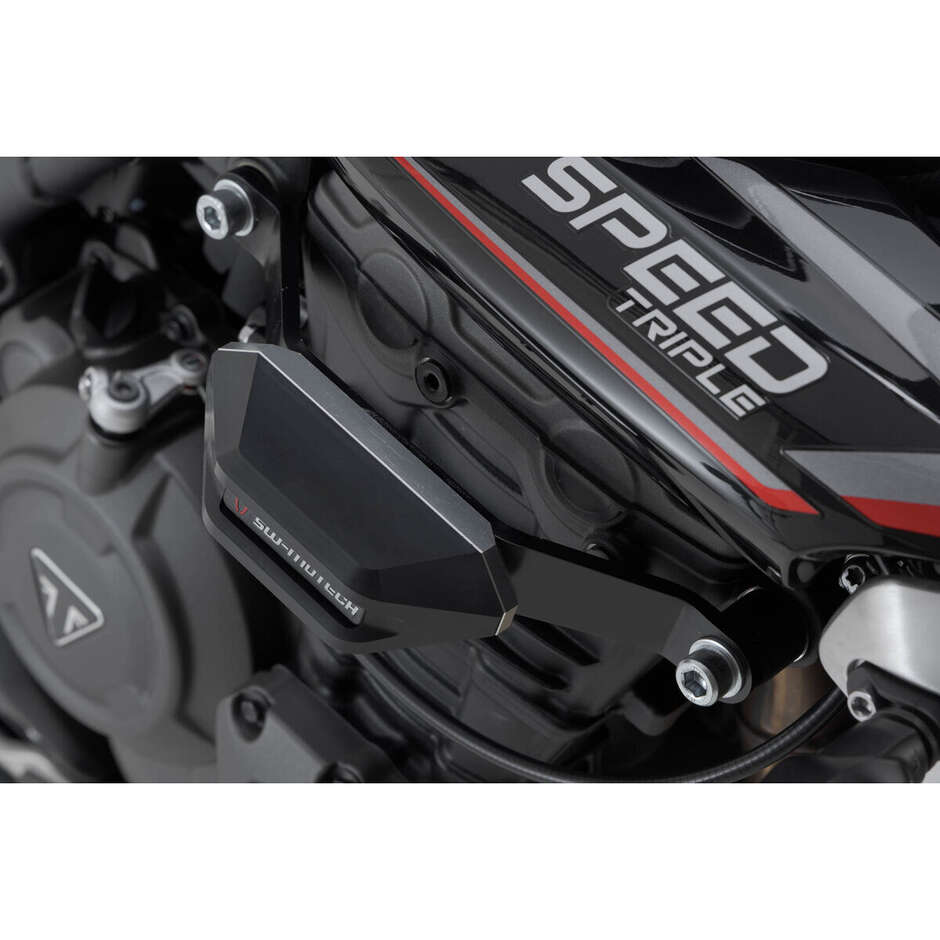 Black Frame Slider Kit STP.11.590.10600/B For Triumph Speed Triple 1200 RS (21-)