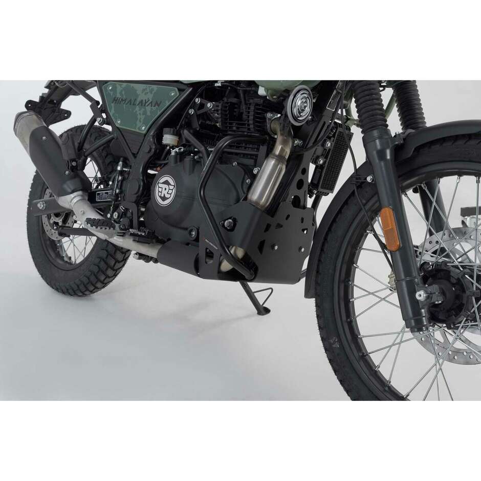 Black Motorcycle Sump Guard Sw-Motech MSS.41.789.10001/B For Royal Enfield Himalayan (17-)