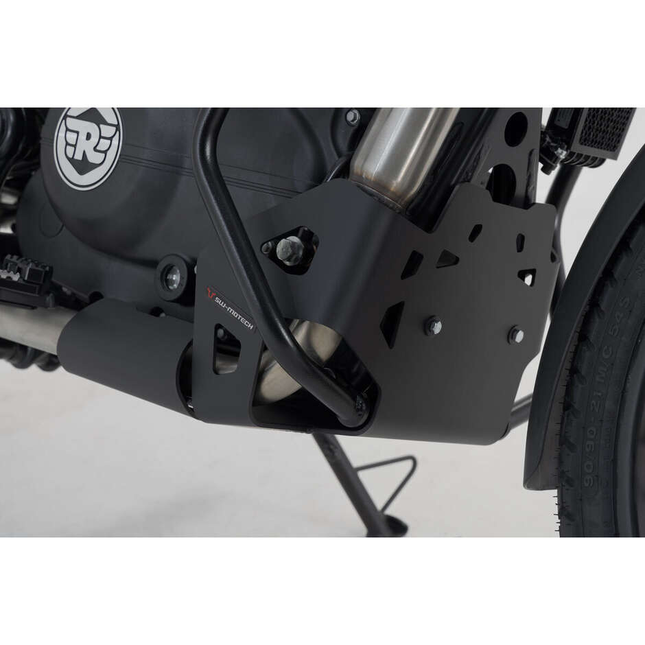 Black Motorcycle Sump Guard Sw-Motech MSS.41.789.10001/B For Royal Enfield Himalayan (17-)