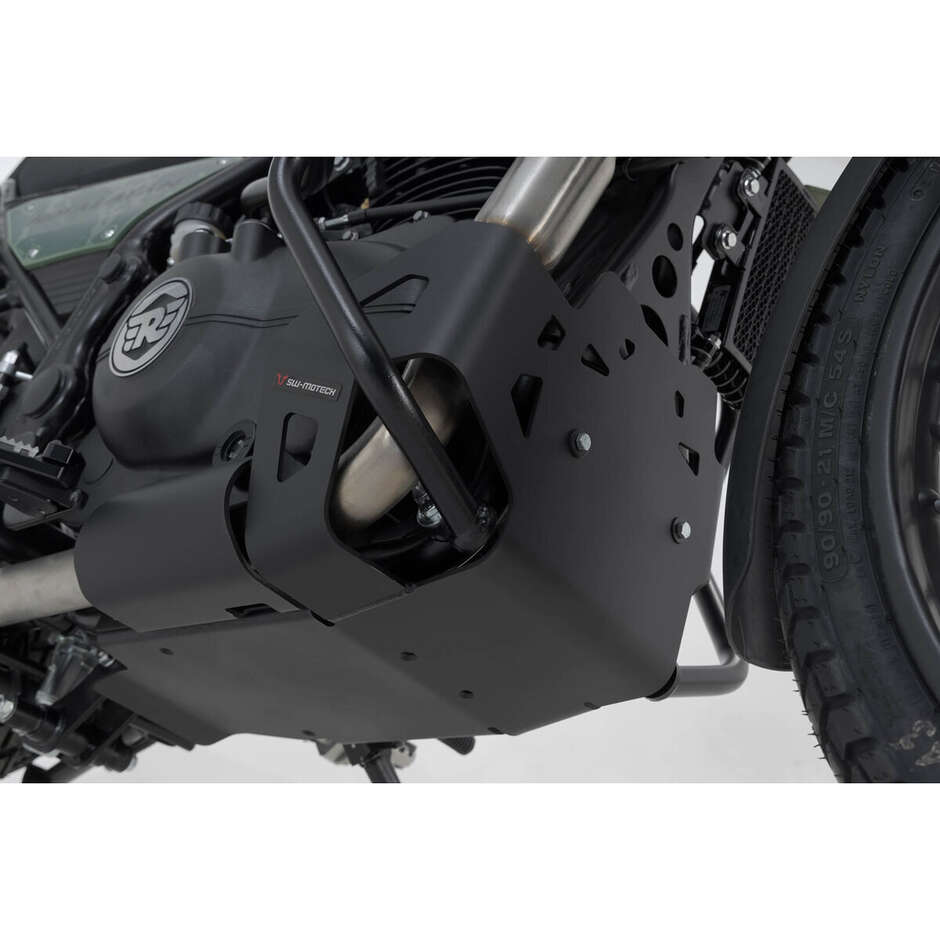 Black Motorcycle Sump Guard Sw-Motech MSS.41.789.10001/B For Royal Enfield Himalayan (17-)