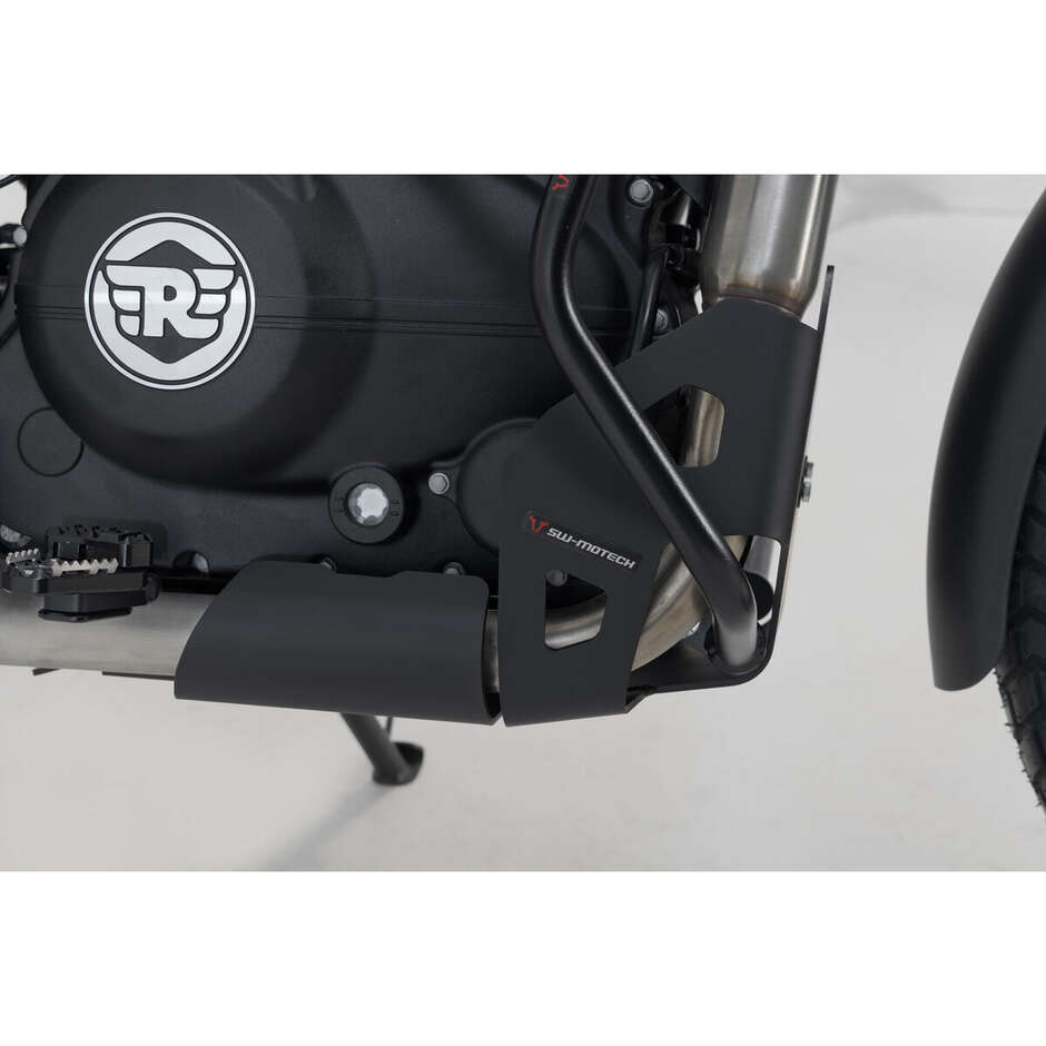 Black Motorcycle Sump Guard Sw-Motech MSS.41.789.10001/B For Royal Enfield Himalayan (17-)