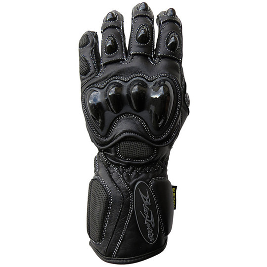 Black Panther Racing Motorrad-Handschuhe Leder New 878 Super Sport 2014