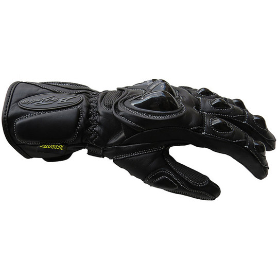 Black Panther Racing Motorrad-Handschuhe Leder New 878 Super Sport 2014