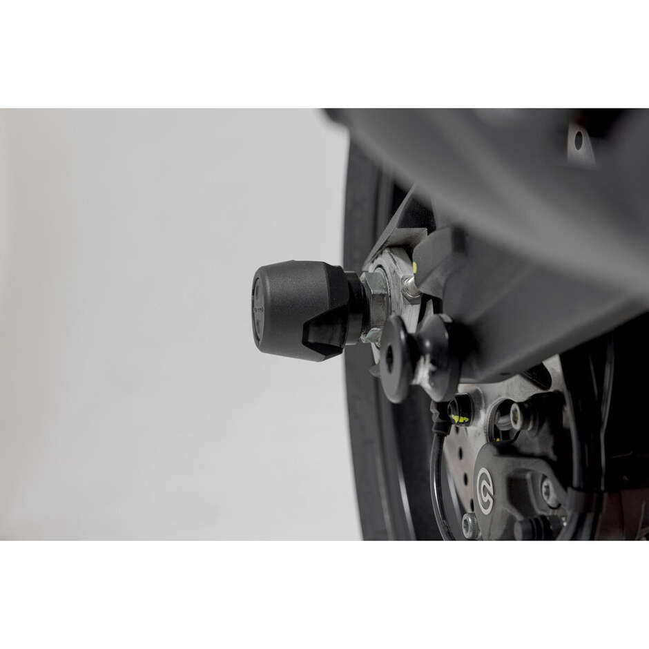 Black Rear Axle Protection Kit STP.04.176.10801/B For Ducati/KTM/Husqvarna, CFMoto 800MT Models