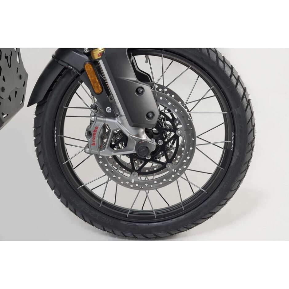 Black Rear Axle Protection Kit STP.05.176.10301/B For Suzuki, Honda, Triumph Models