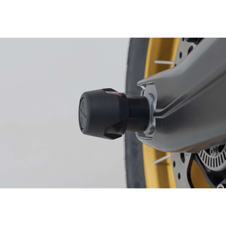 Black Rear Axle Protection Kit STP.07.176.10901/B For BMW, Honda CBR1000RR-R Models