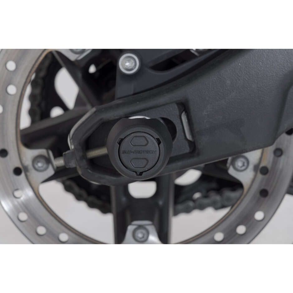Black Rear Axle Protector Kit STP.18.176.10100/B For Harley-Davidson Pan America (21-)