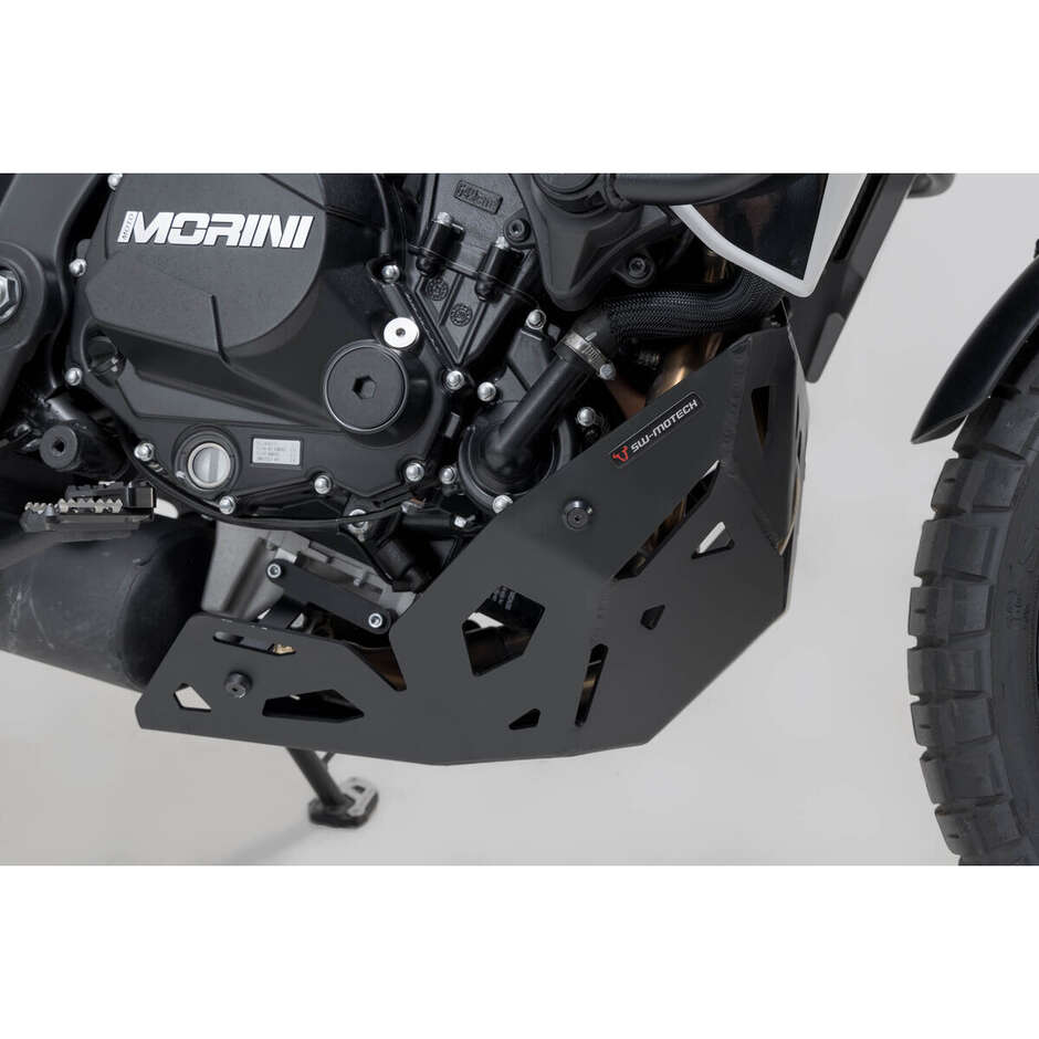 Black Sw-Motech MSS.23.017.10001/B Motorcycle Engine Guard for Moto Morini X-Cape 650 (21-)