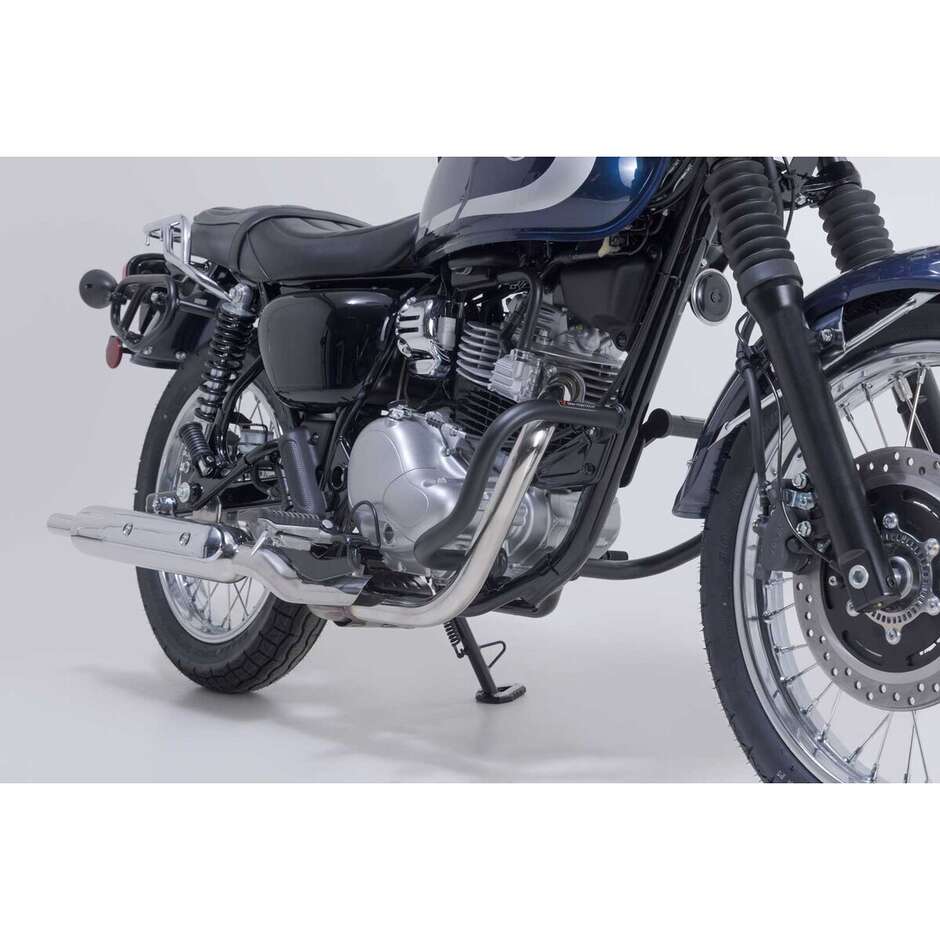 Black Sw-Motech SBL.08.302.10000/B Motorcycle Crash Bars For Kawasaki W230 (24-)