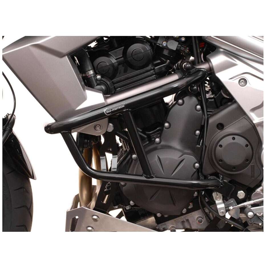 Black Sw-Motech SBL.08.508.10000/B Motorcycle Crash Bars for Kawasaki Versys 650 (07-14)