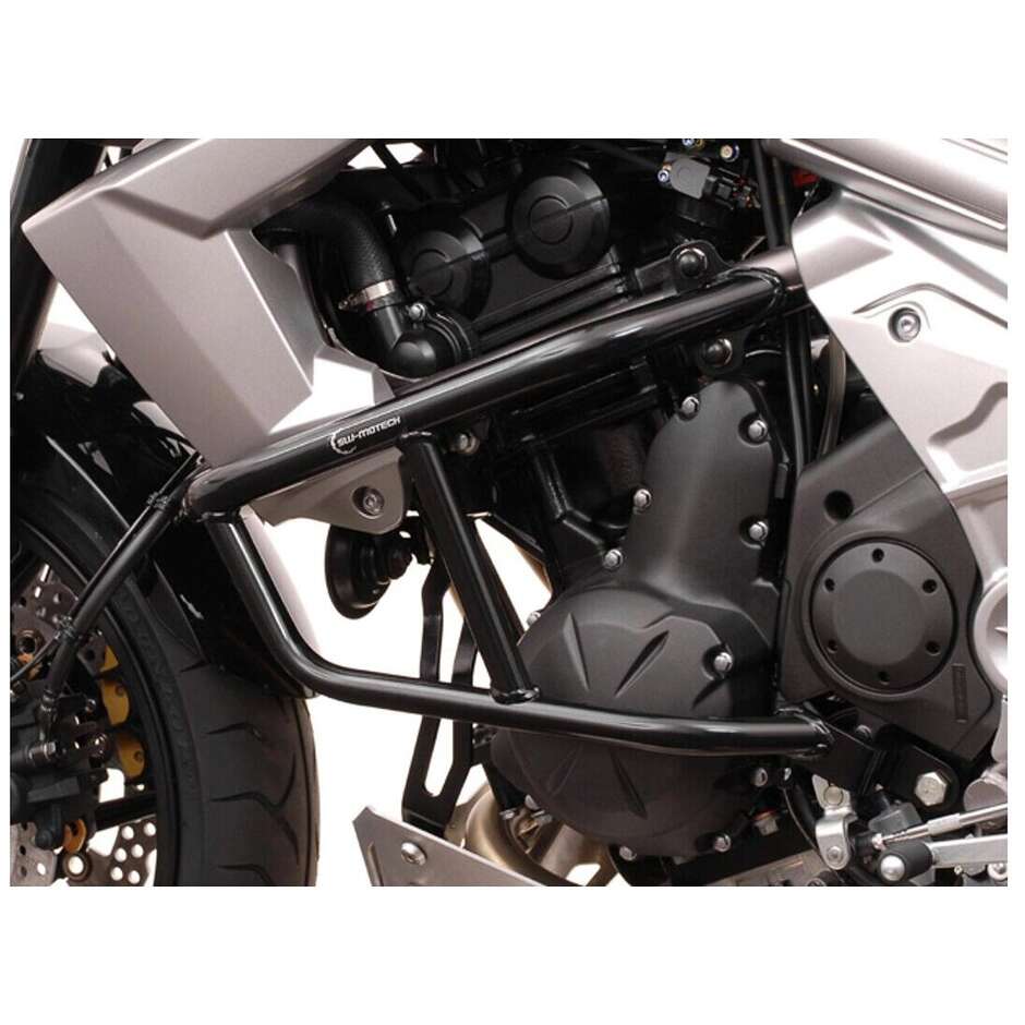 Black Sw-Motech SBL.08.508.10000/B Motorcycle Crash Bars for Kawasaki Versys 650 (07-14)