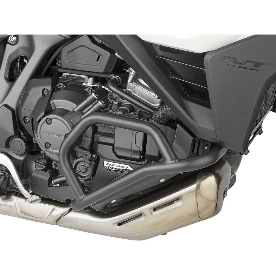 Black tubular engine guard Integrated slider Givi TN1196B For HONDA NT1100 (22 > 24)