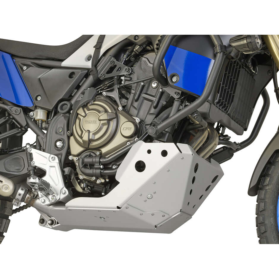Black tubular engine guard Integrated slider Givi TN2145 For YAMAHA Ténéré 700 (19 > 20)
