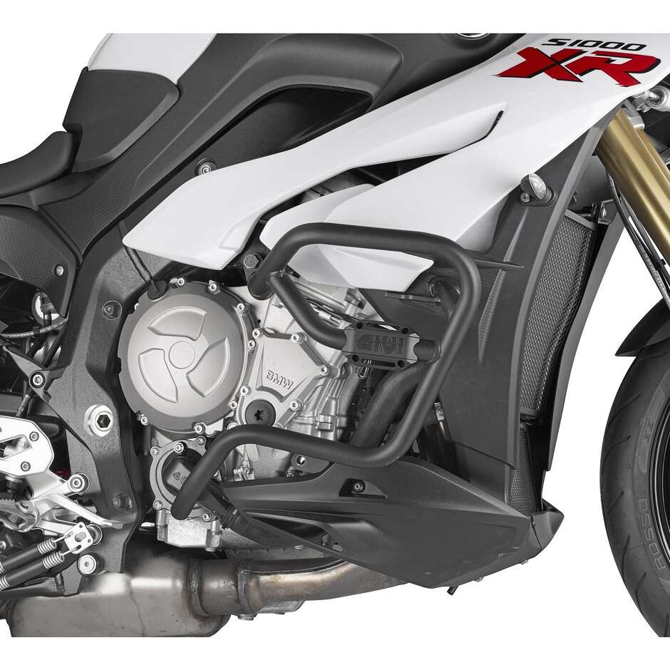 Black tubular engine guard Integrated slider Givi TN5119 For BMW S 1000 XR (15 > 19)