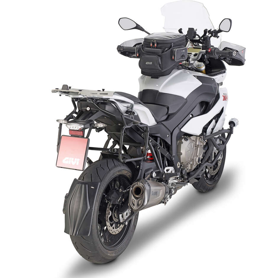Black tubular engine guard Integrated slider Givi TN5119 For BMW S 1000 XR (15 > 19)
