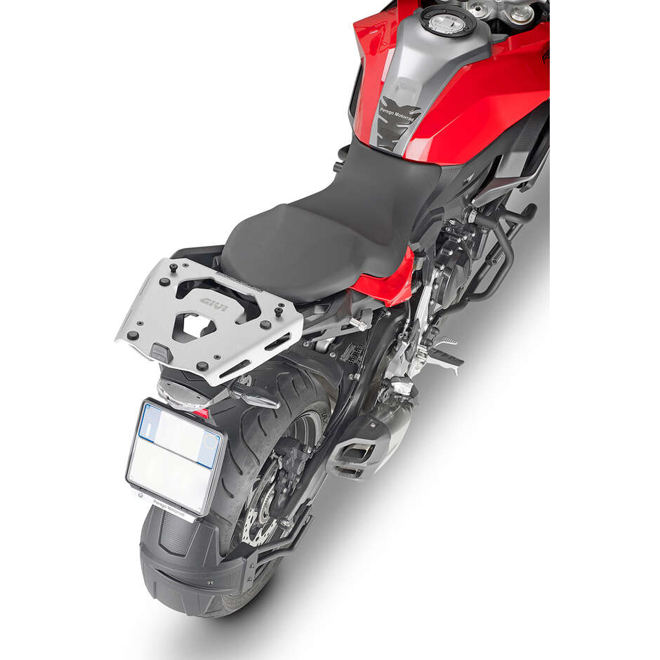 Black tubular engine guard Integrated slider Givi TN5137 For BMW F 900 XR (20 > 24)