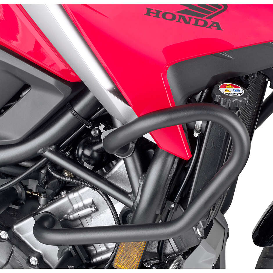 Black tubular engine guard Integrated slider Givi TNH1192 For HONDA NC750X (21 > 24)
