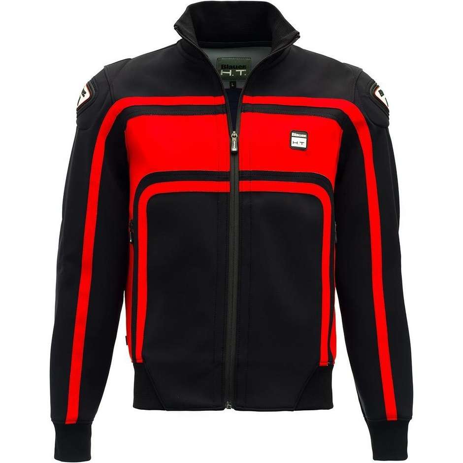 Blauer Easy Rider Fabric Sweatshirt Black Red