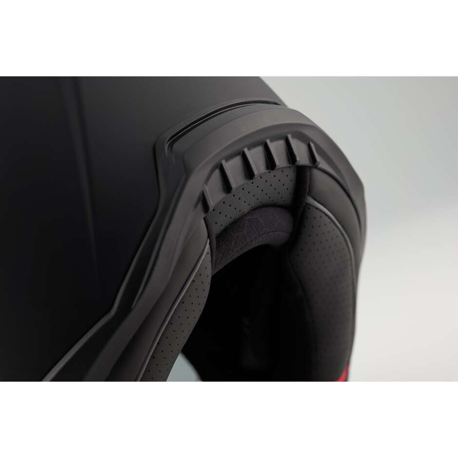 Blauer JJ01 Jet Motorradhelm Doppel-Einzelvisier Mattschwarz