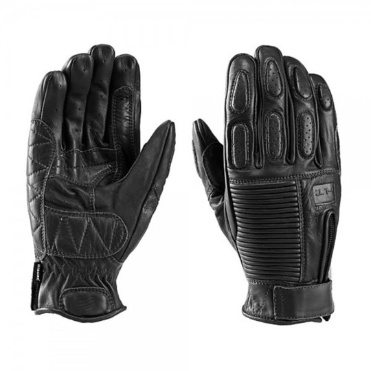 Blauer Motorcycle Gloves Leather Black Banner