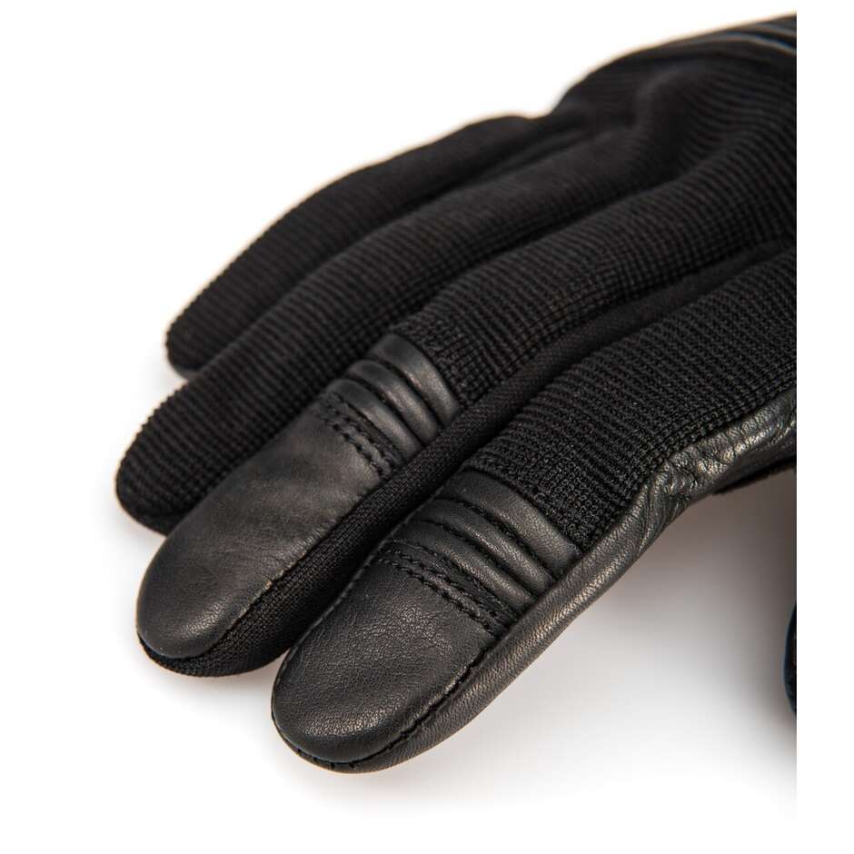 Blauer Summer Motorcycle Gloves In Black Urban Fabric