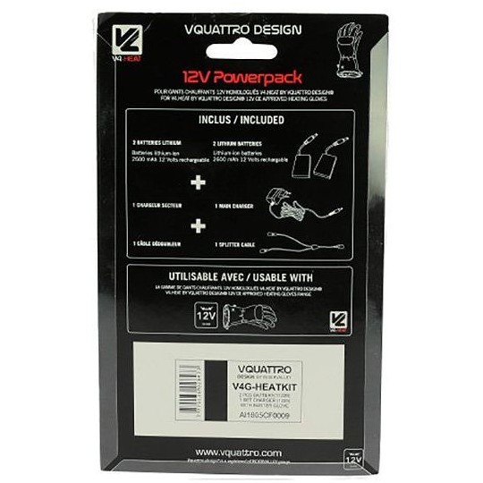 Batterie unique Vquattro pour gants chauffants Vente en Ligne 