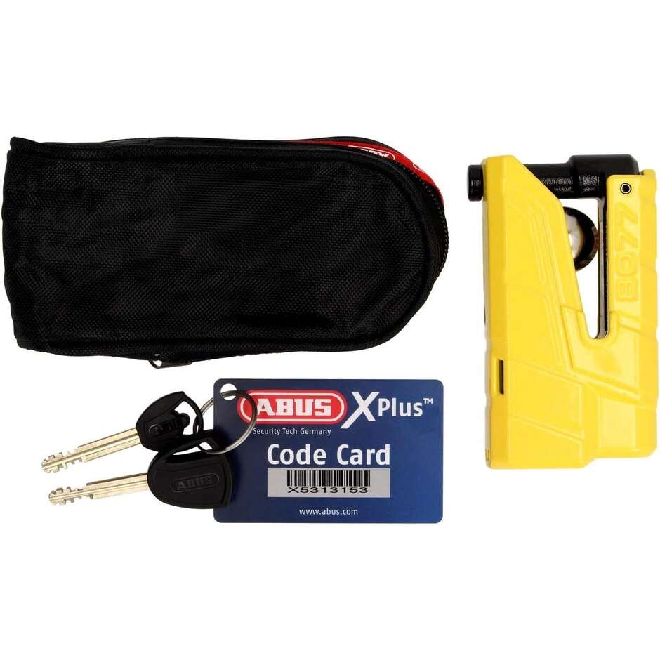 Blocks Disc ABUS Detecto X Plus 8077 Yellow with Alarm and Level Sensor 18
