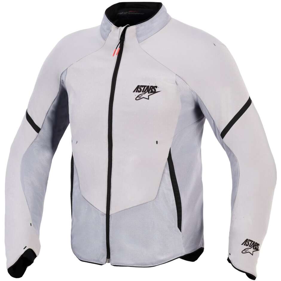 Blouson de moto Alpinestars AEROSHELL AIRFLOW, taille M, gris anthracite