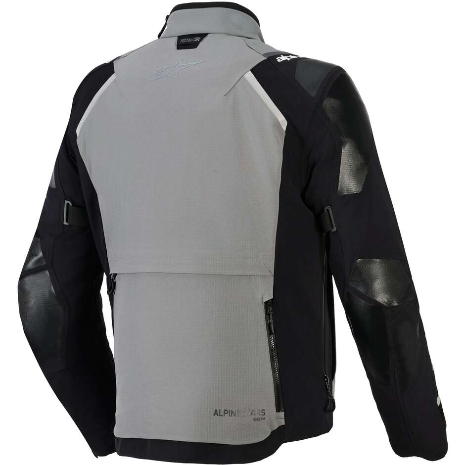Blouson de moto Alpinestars ANDES PRO DRYSTAR XF Gris foncé Noir