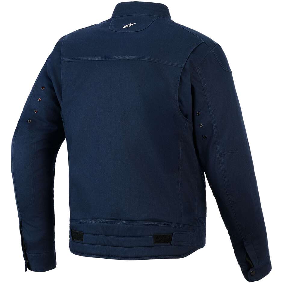 Blouson de moto Alpinestars BRUISER bleu foncé