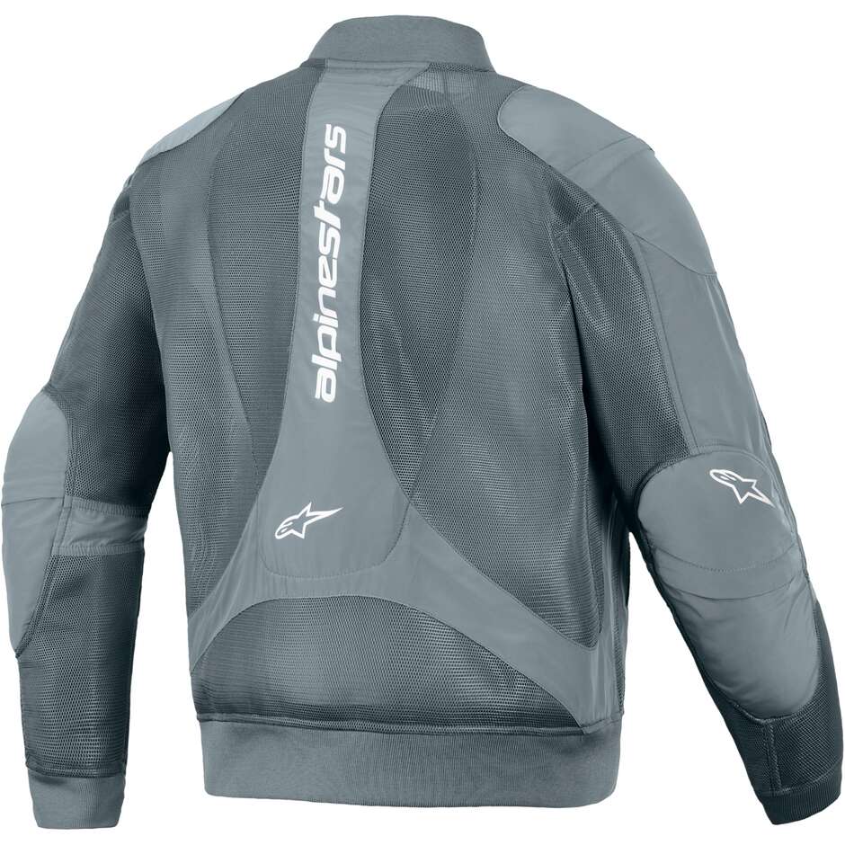 Blouson de moto Alpinestars FLIGHT AIR Gris orage