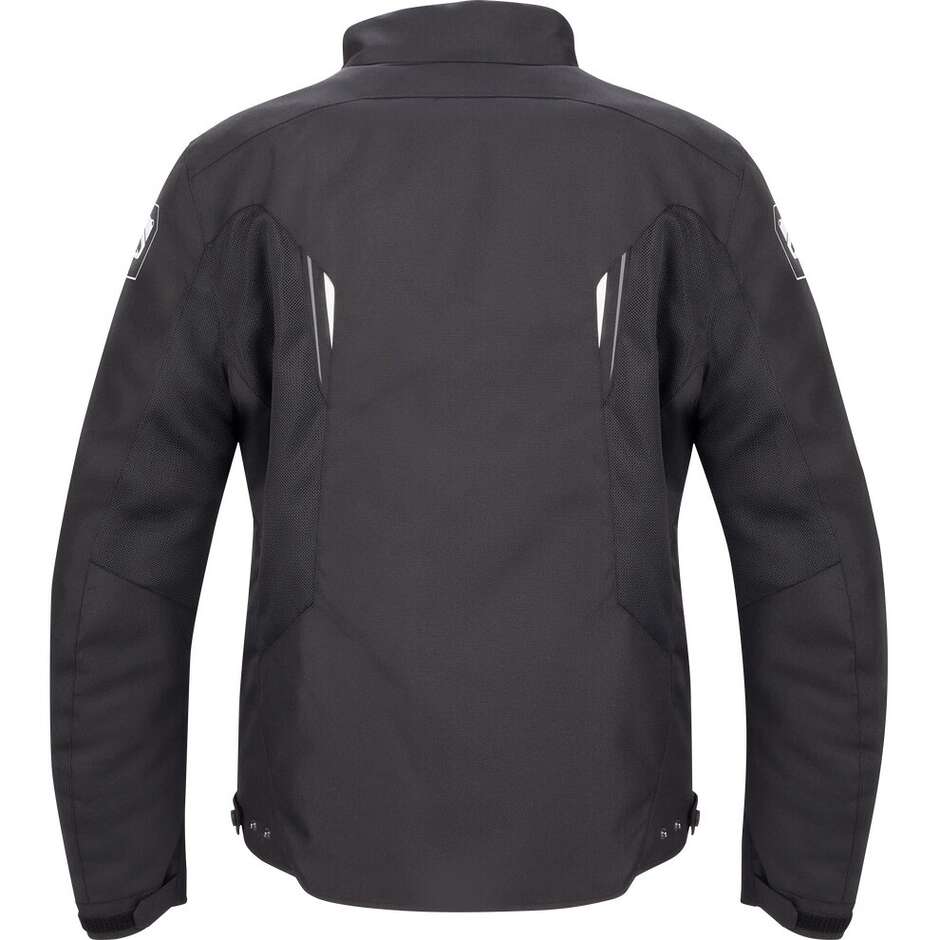 Blouson de moto BERING BRAZILIA Noir/Blanc