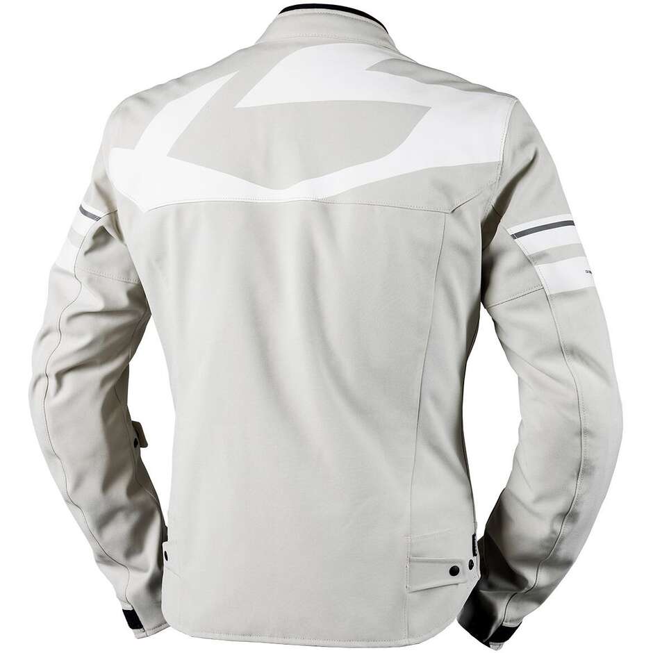 Blouson de moto laminé iXS Rapid-STX 2.2, gris clair