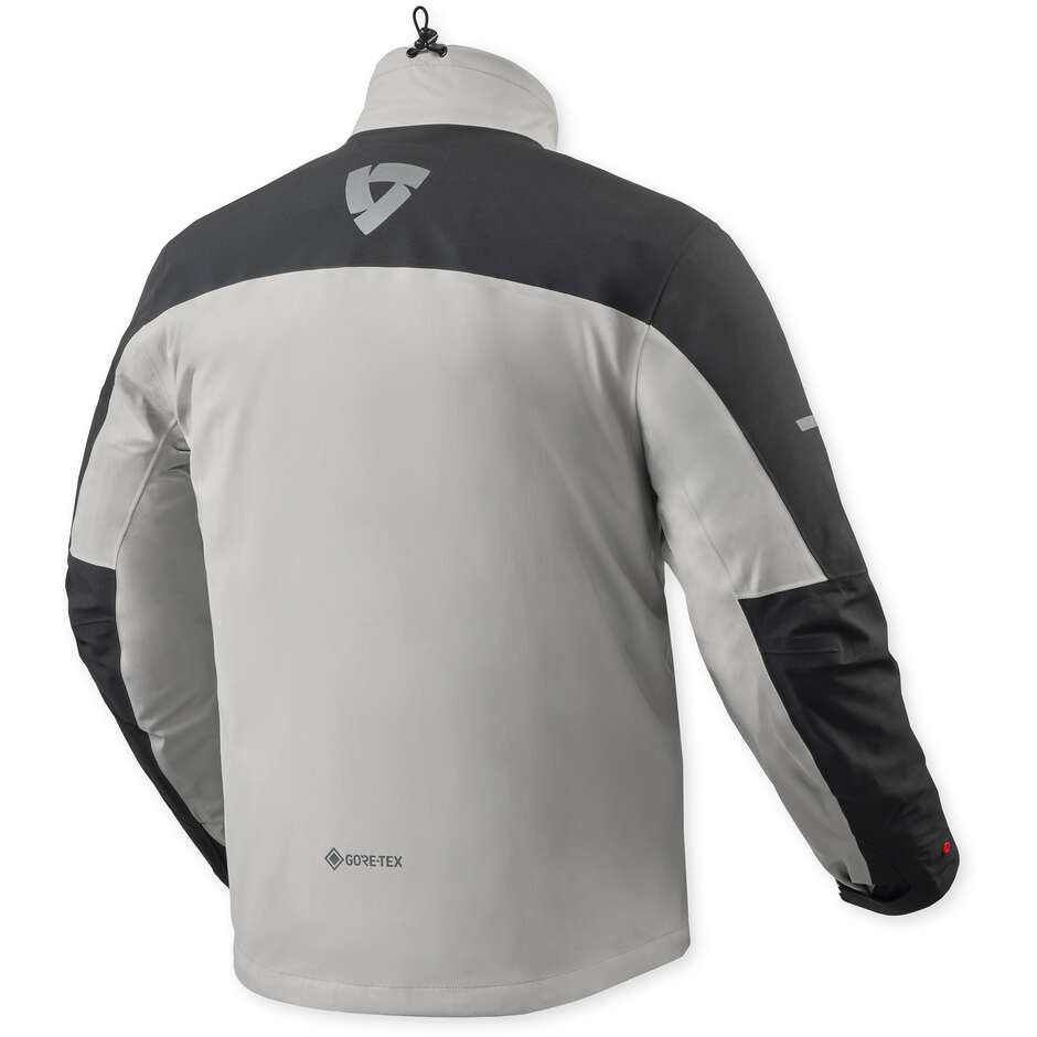 Blouson de moto REV'IT Defender 4 GTX Noir Jaune Ocre
