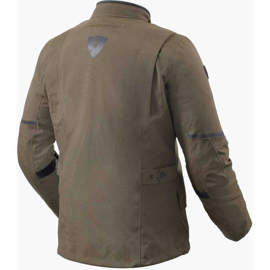 Blouson de moto Rev'it Trench 2 GTX Noir Olive