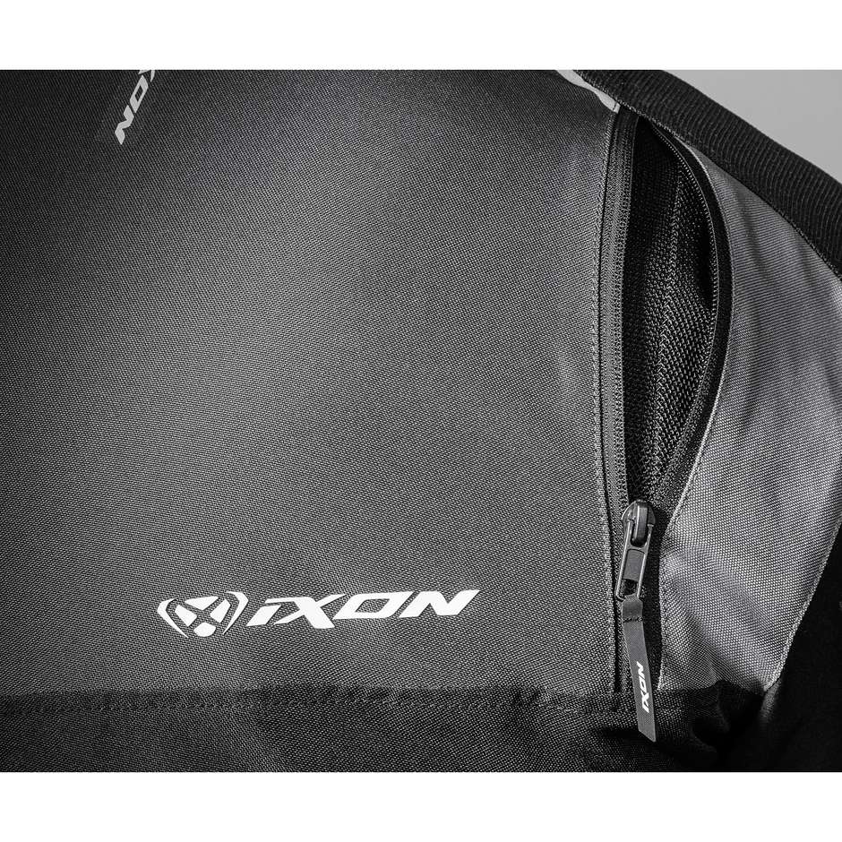 Blouson Moto 4 Seasons Touring Adventur Ixon BALDER Noir Gris Jaune Brillant