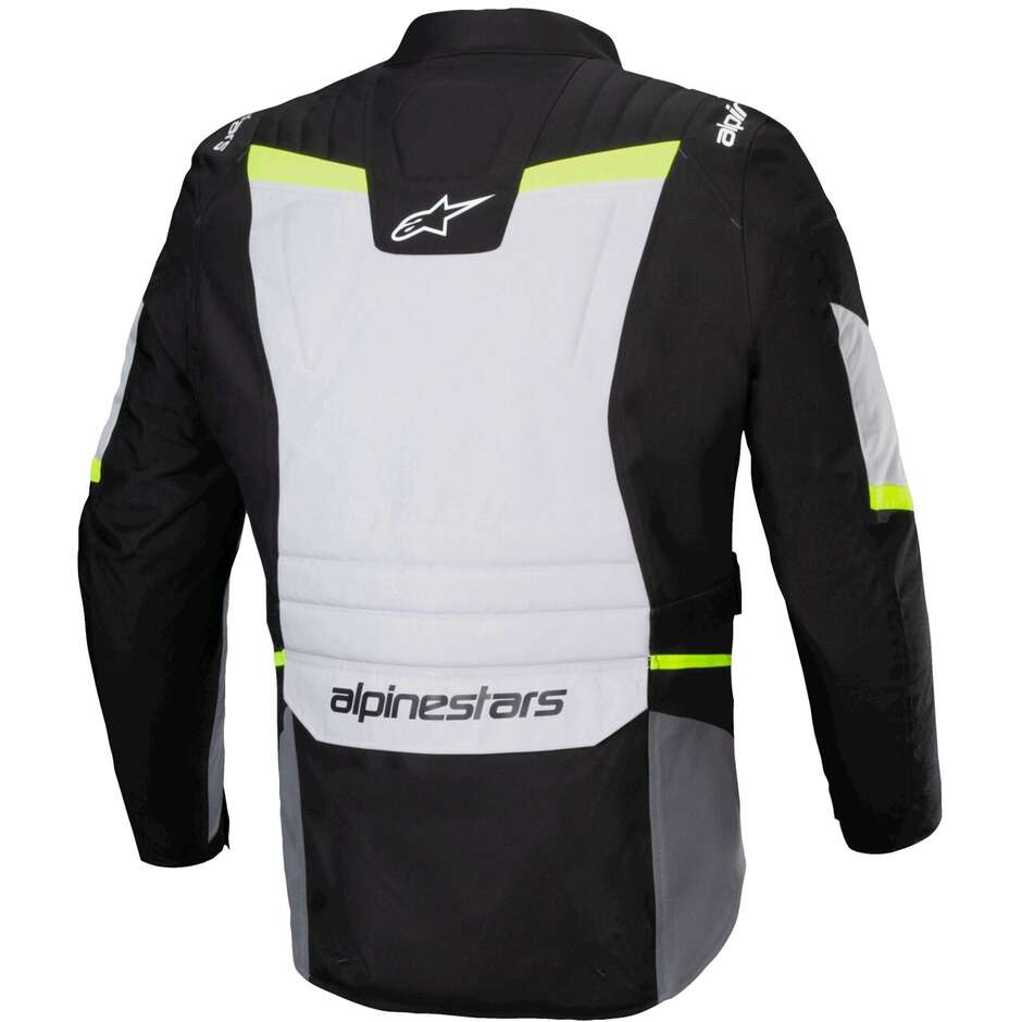 Blouson Moto Alpinestars ST-1 WATERPROOF Ice Fabric Gris Noir Jaune Fluo