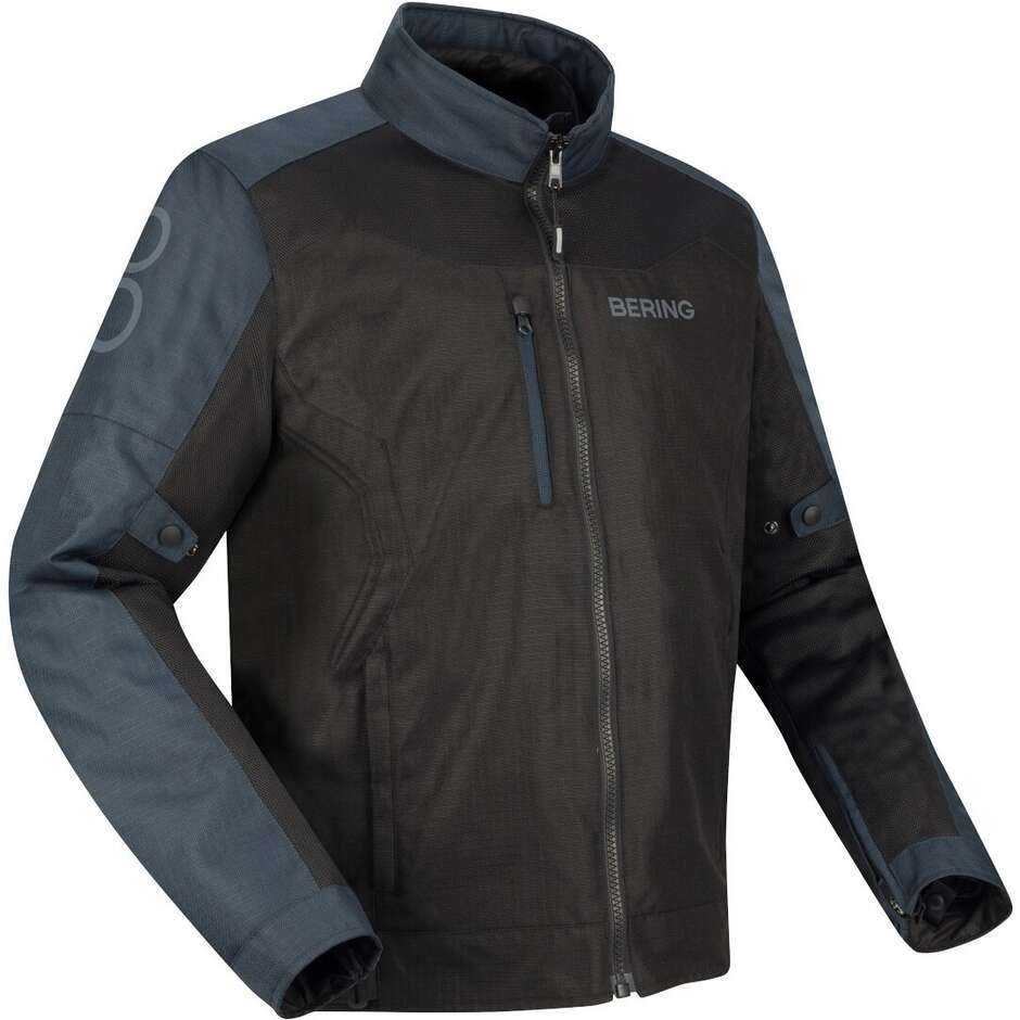 Blouson moto Bering CRONOS noir anthracite