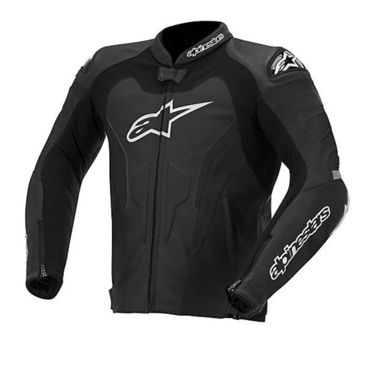 Blouson moto en cuir Alpinestars GP PRO Blouson cuir noir