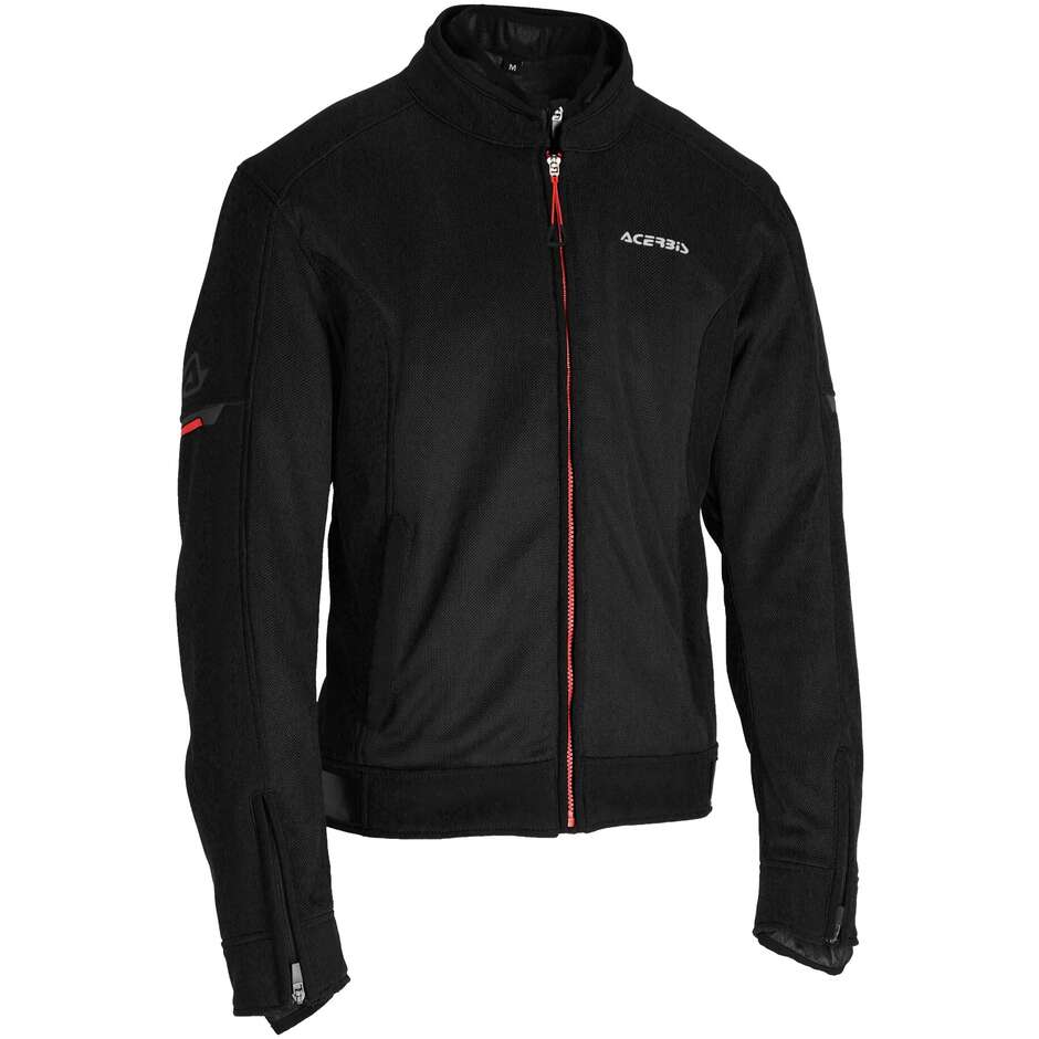 Blouson Moto en Tissu AERBIS CE GORDON Noir