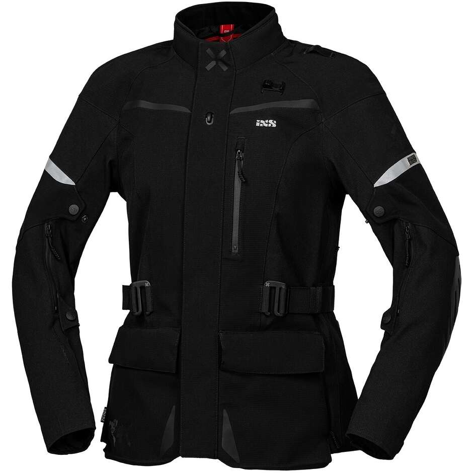 Blouson moto femme Ixs Venture-STX 1.0 laminé noir