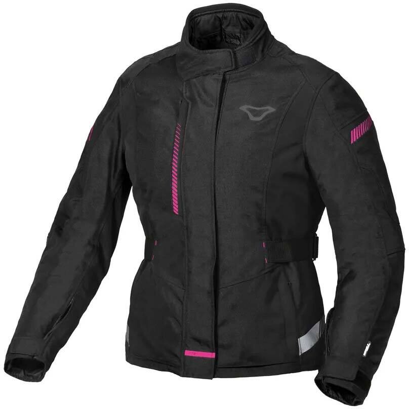 Blouson Moto Femme Macna Nivala Noir Rose