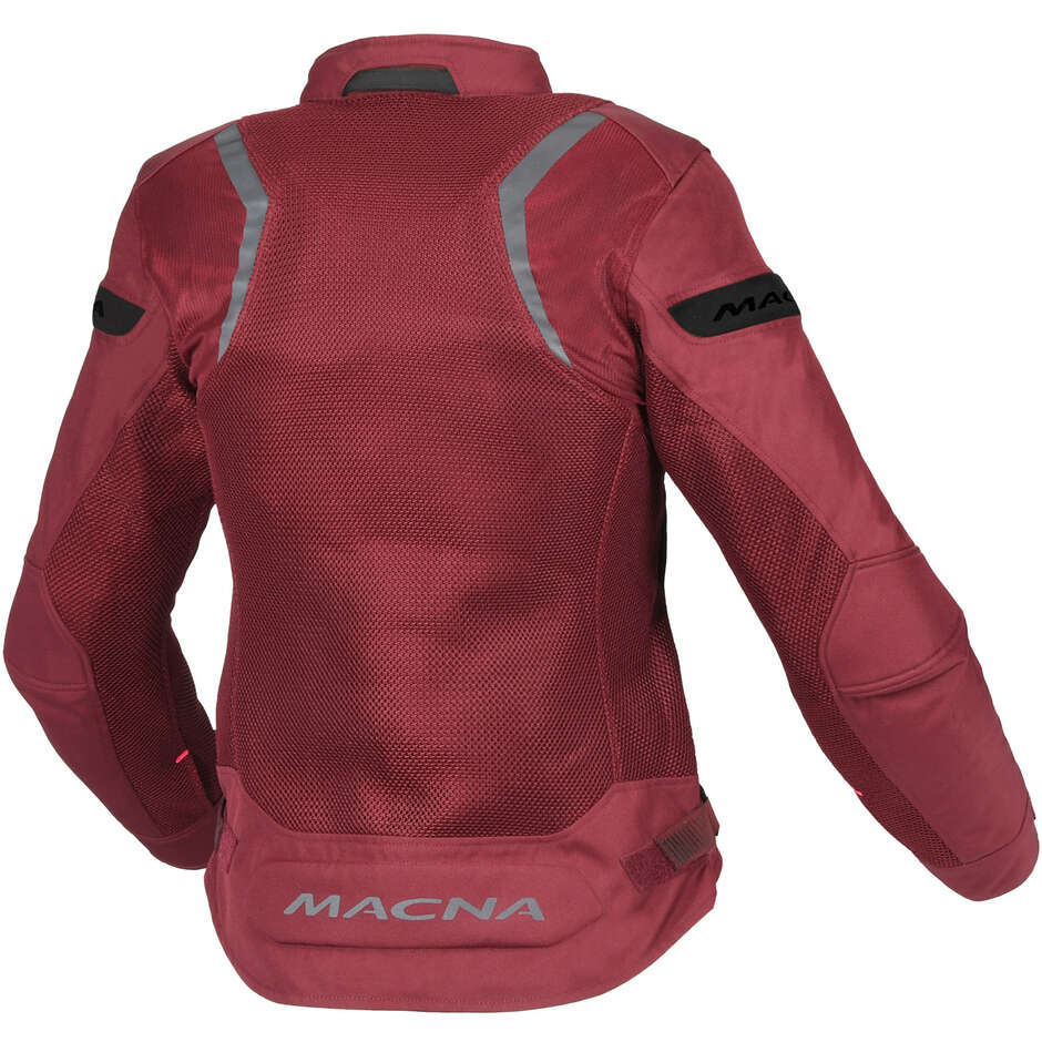 Blouson Moto Femme Macna Velotura Bordeaux