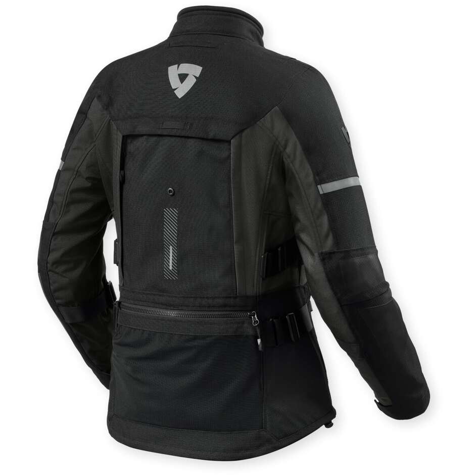Blouson moto femme Rev'it Sand 5 H2O Noir Anthracite