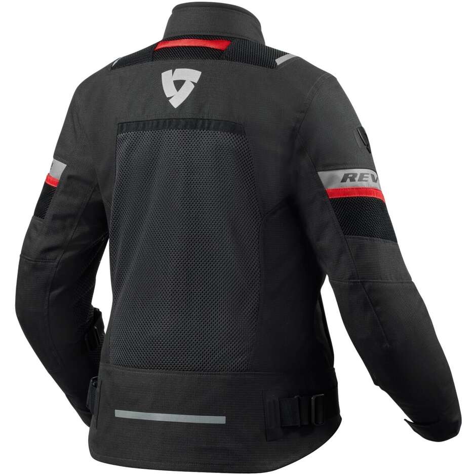 Blouson Moto Femme Rev'it TORNADO 4 H2O LADIES Anthracite Noir